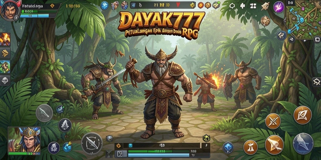 Gameplay seru dan penuh petualangan di DAYAK777.