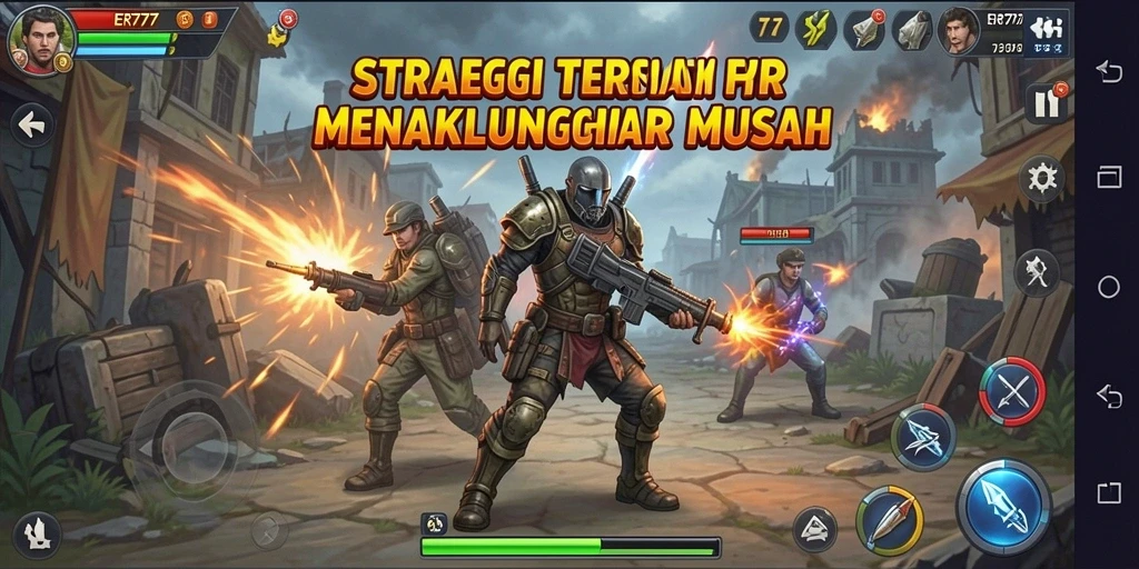 Gameplay menarik dari ER777 menunjukkan aksi strategi yang intens.