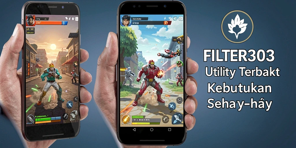 Tampilan antarmuka FILTER303 yang bersih dan modern.
