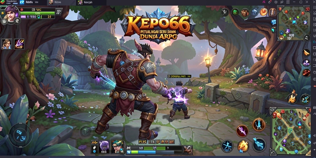 Tampilan seru gameplay ARPG di KEPO66 dengan aksi mendebarkan.