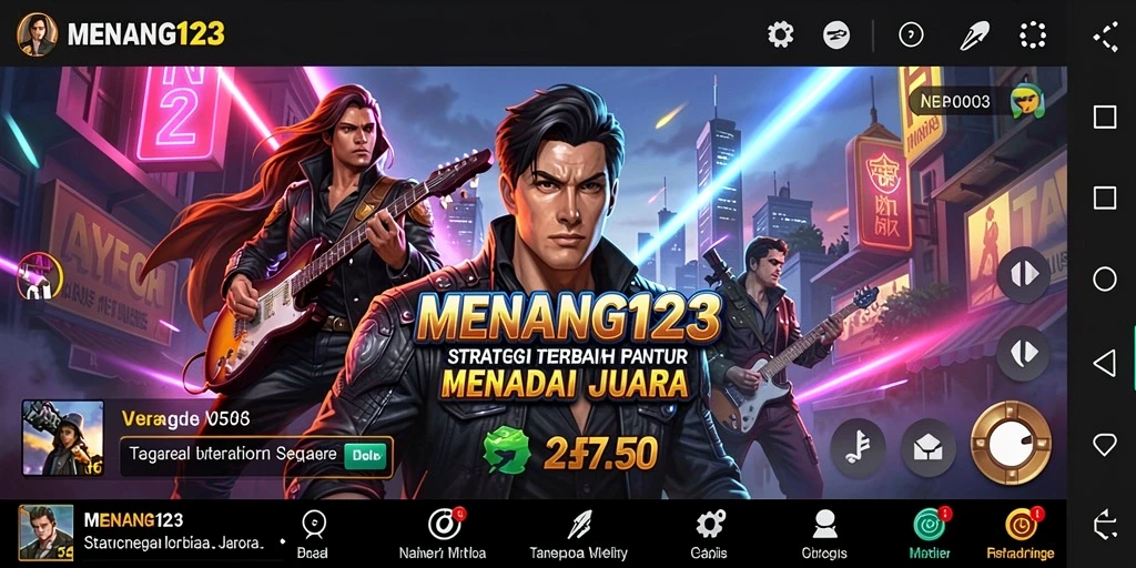Tampilan gameplay MENANG123 yang menarik dan penuh strategi.