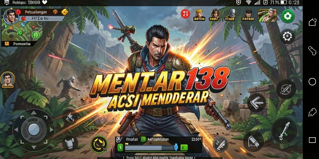 Tampilan gameplay MENTARI138 yang seru dan penuh aksi.